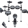 Alesis Command Mesh Kit | Electronic Drum Kit with Mesh Heads, Chrome Rack & Command Drum Module with 70 Kits, 600+ sounds 60 Play Along Tracks, Custom Sample Loading and USB/MIDI Connectivity