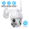 SDETER Outdoor PTZ WiFi Security Camera, 1080P Pan Tilt Zoom 4.1X Surveillance CCTV IP Weatherproof Camera with Two Way Audio Night Vision Motion Detection