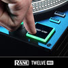 RANE DJ Twelve MKII | 12-Inch Motorized Vinyl Like MIDI Turntable with USB MIDI & DVS Control for Traktor, Virtual DJ & Serato DJ (TWELVEMKII)